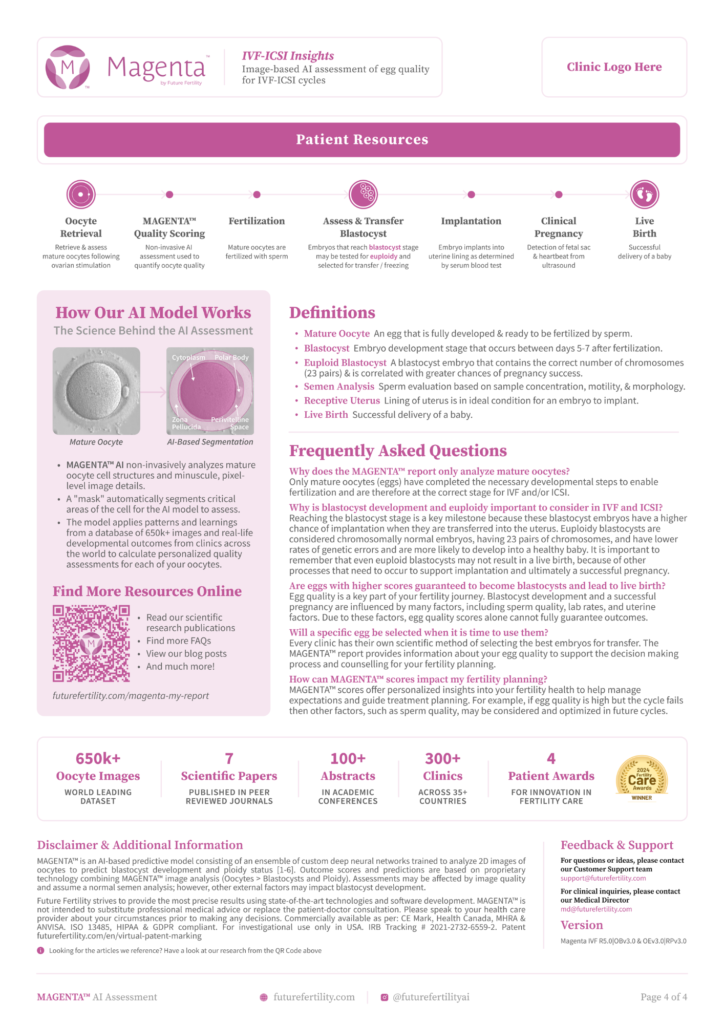 The Patient Resources page supports counselling conversations and education.